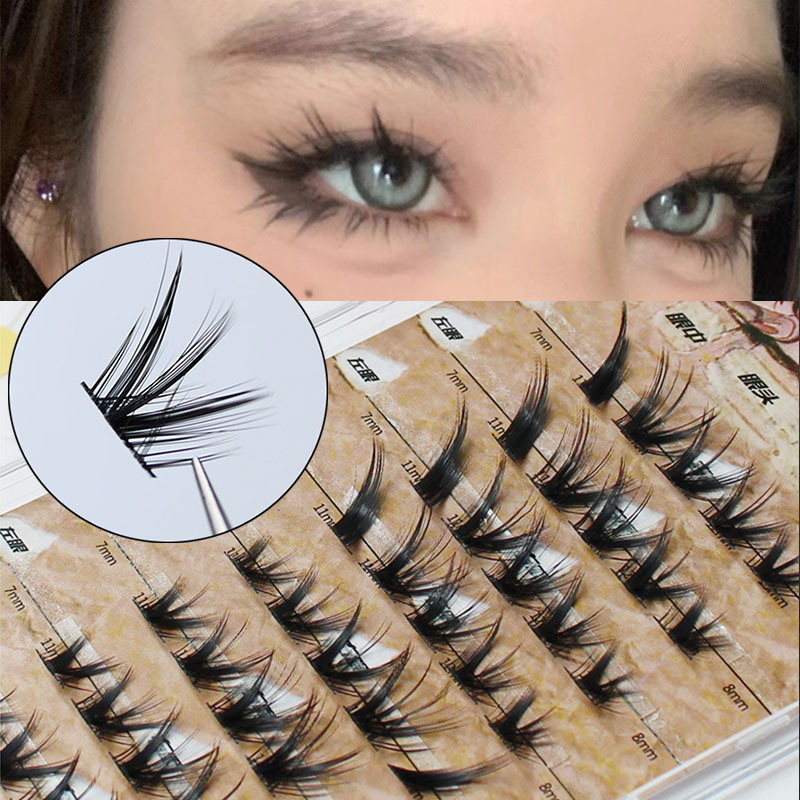 Eyelash Extension Cat Eye Wispy - Nowy kocie oko rzęsy z norek