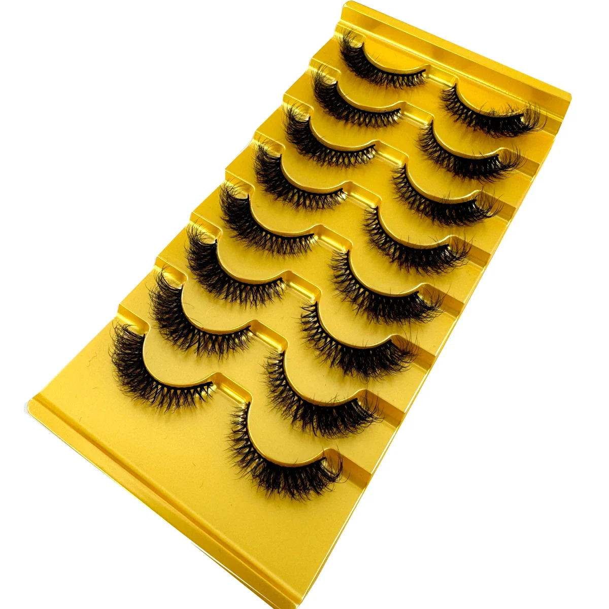 Eyelash Extension Cat Eye Wispy - AMSDCN Nowe 8 par rzęs typu