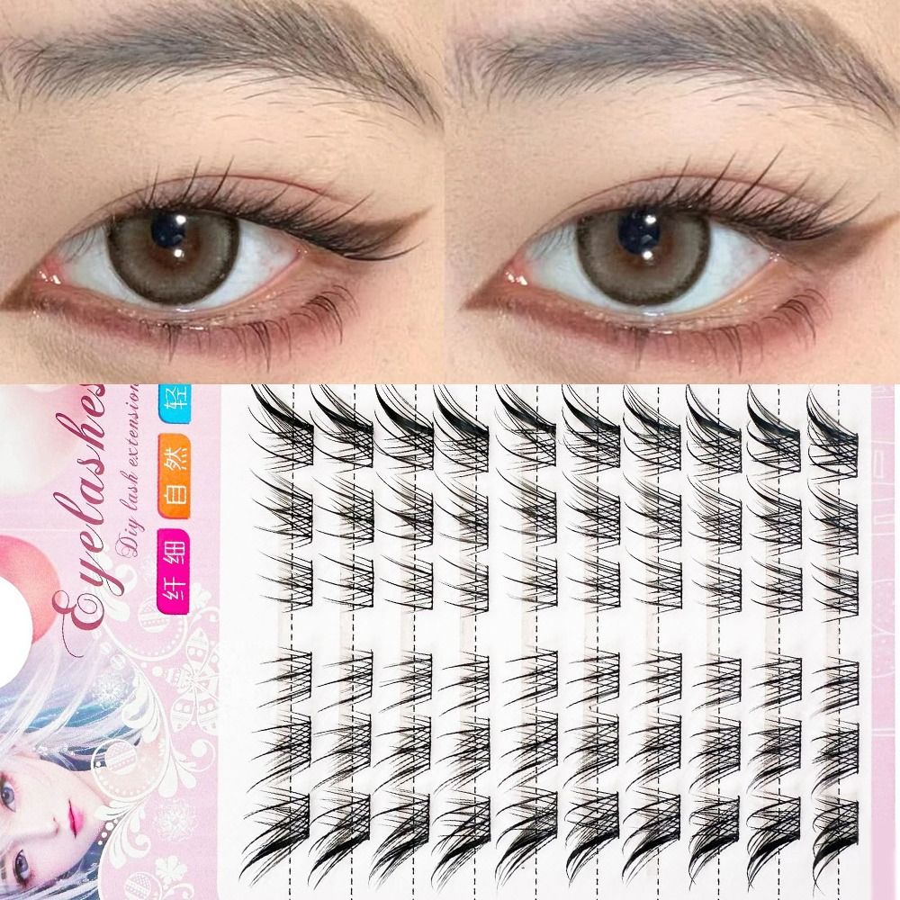 Eyelash Extension Cat Eye - Kępki rzęs 3D Cat Eye, rzęsy
