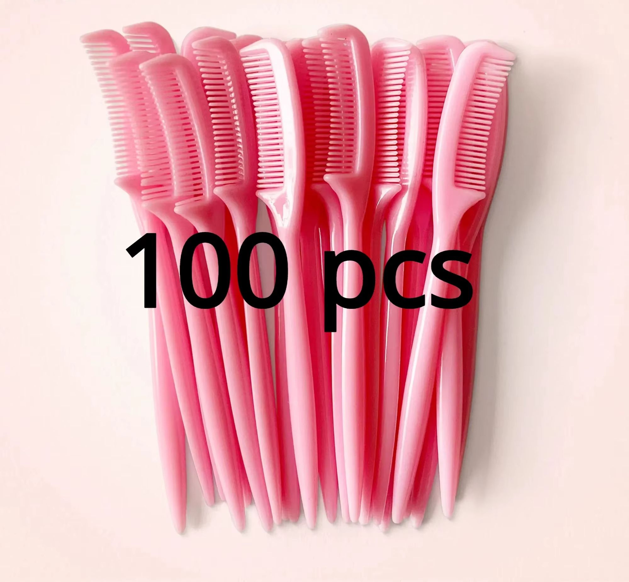 Eyelash Extension Doll Eye - 100 sztuk mikro grzebień do przedłużania