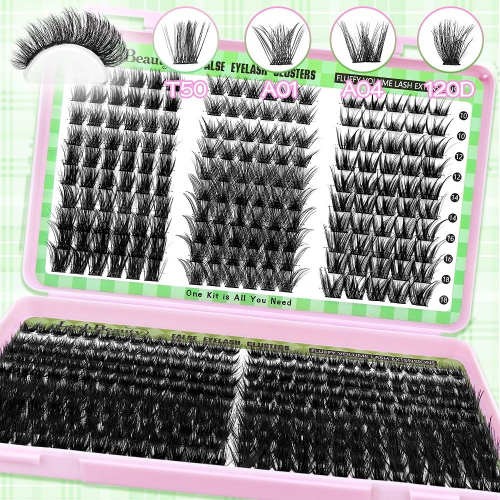 Eyelash Extension Wispy - Naturalne sztuczne rzęsy o delikatnym wyglądzie,