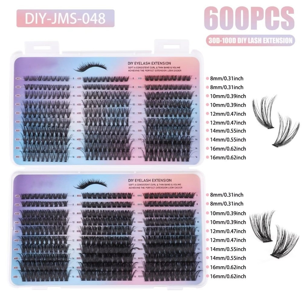 Eyelash Extension Wispy - Nowe rzęsy Bond and Seal, sztuczne