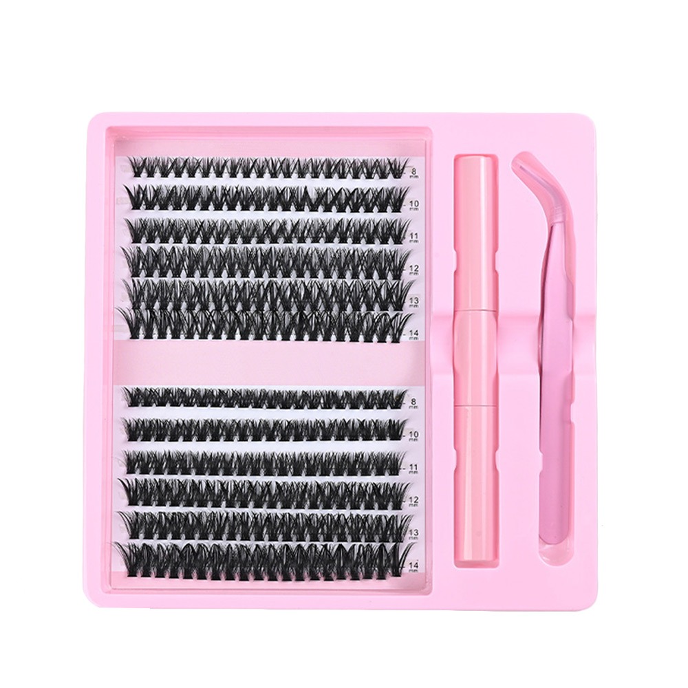 Faux Mink Lash - 12 Rzędów Naturalnych Sztucznych Rzęs z