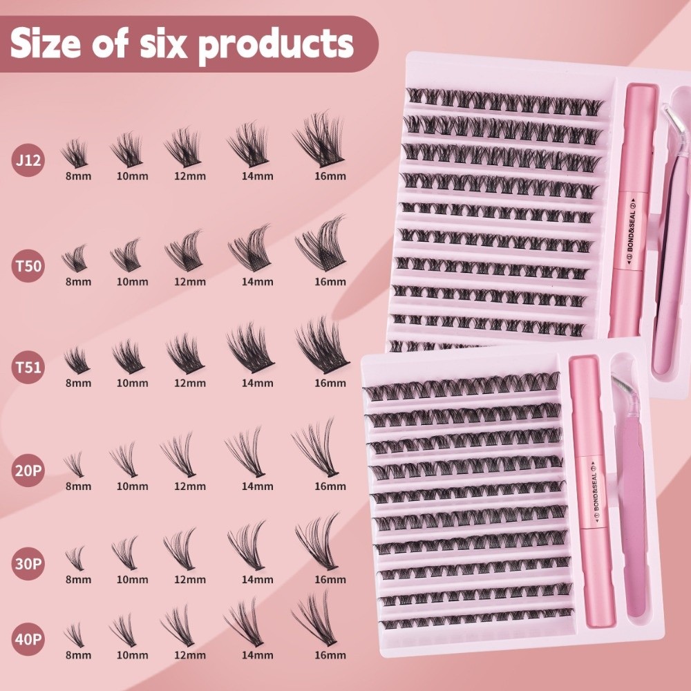 Eyelash Extension Wispy - Wysokiej jakości rzęsy do klejenia i