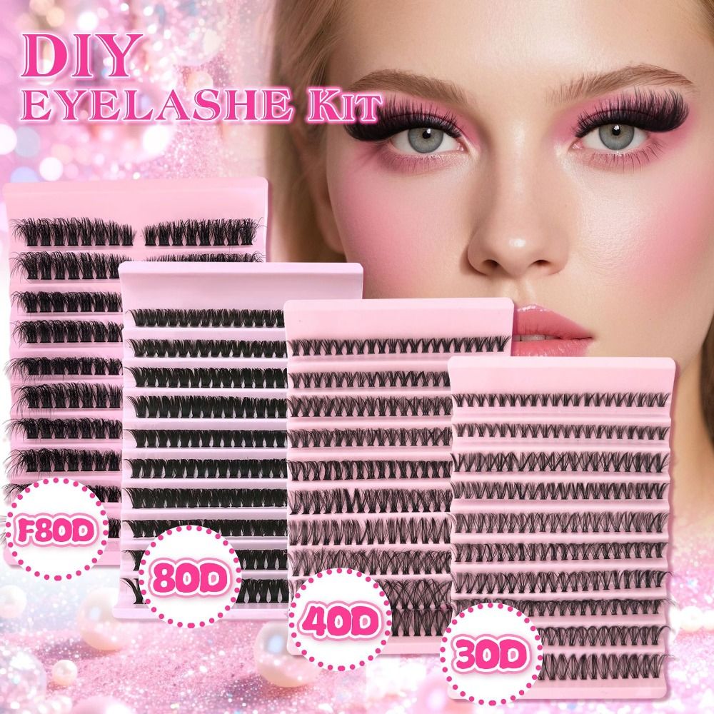 Eyelash Extension Wispy - Naturalne sztuczne rzęsy o delikatnym wyglądzie,