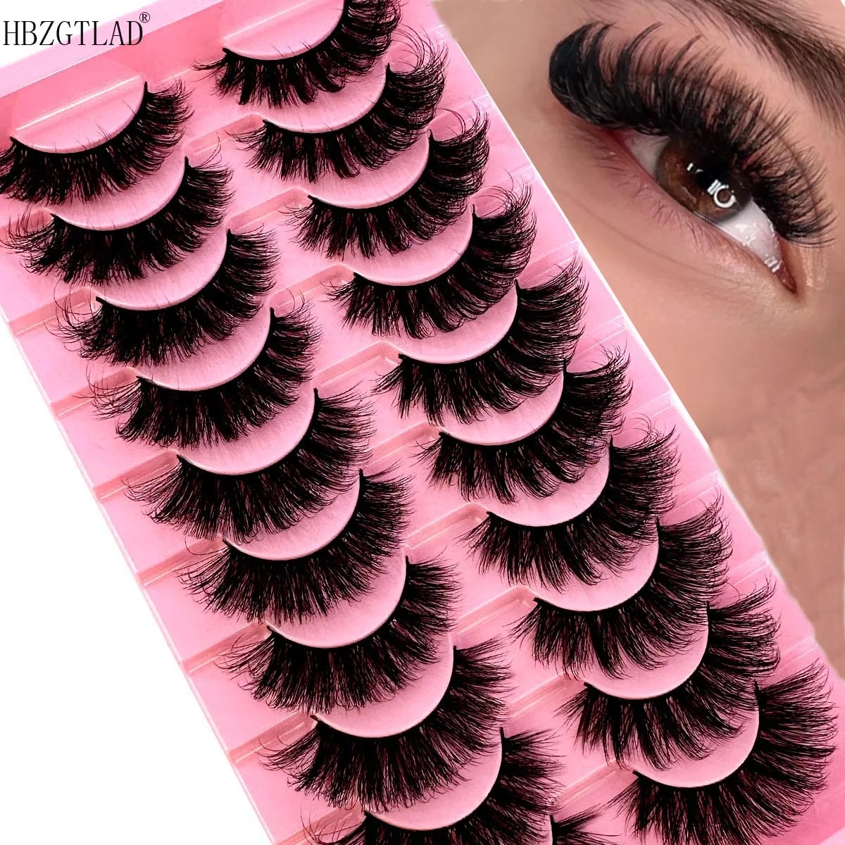 Eyelash Extension Cat Eye - Nowe 10 par kocie oko rzęs,