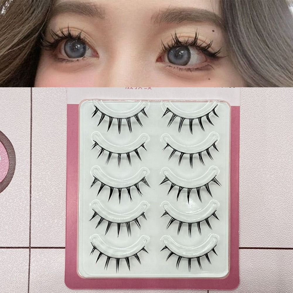 Faux Mink Lash - 5 Par Japońskich Sztucznych Rzęs do