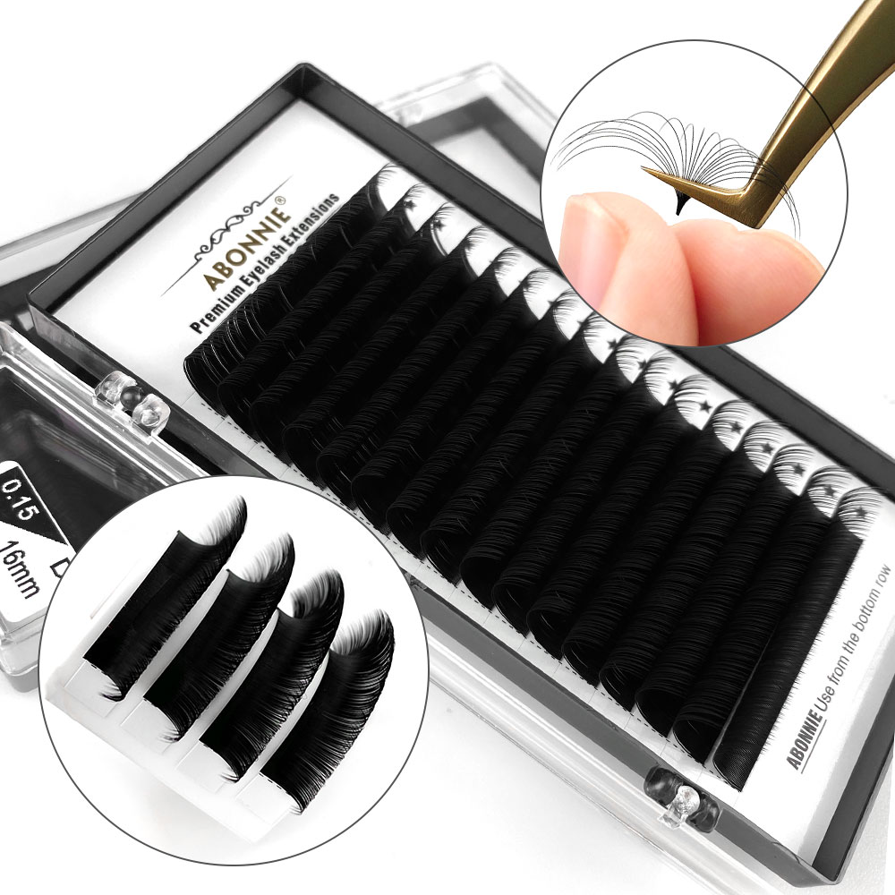 Eyelash Extension Natural Classic - Abonnie Przedłużanie rzęs Silk Soft Professionals
