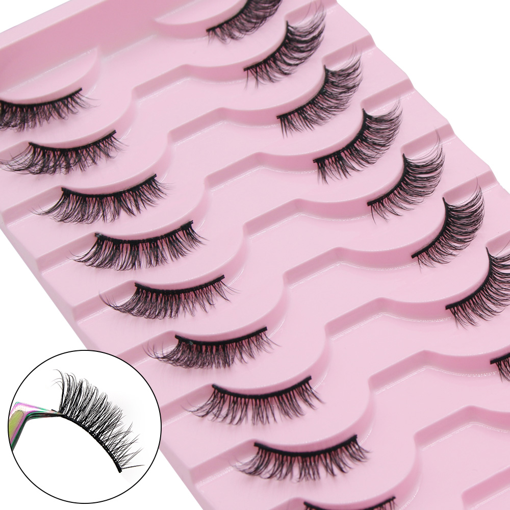Moonlily 10 par pół rzęsy natu – Eyelash Extension Cat Eye recenzja i cena