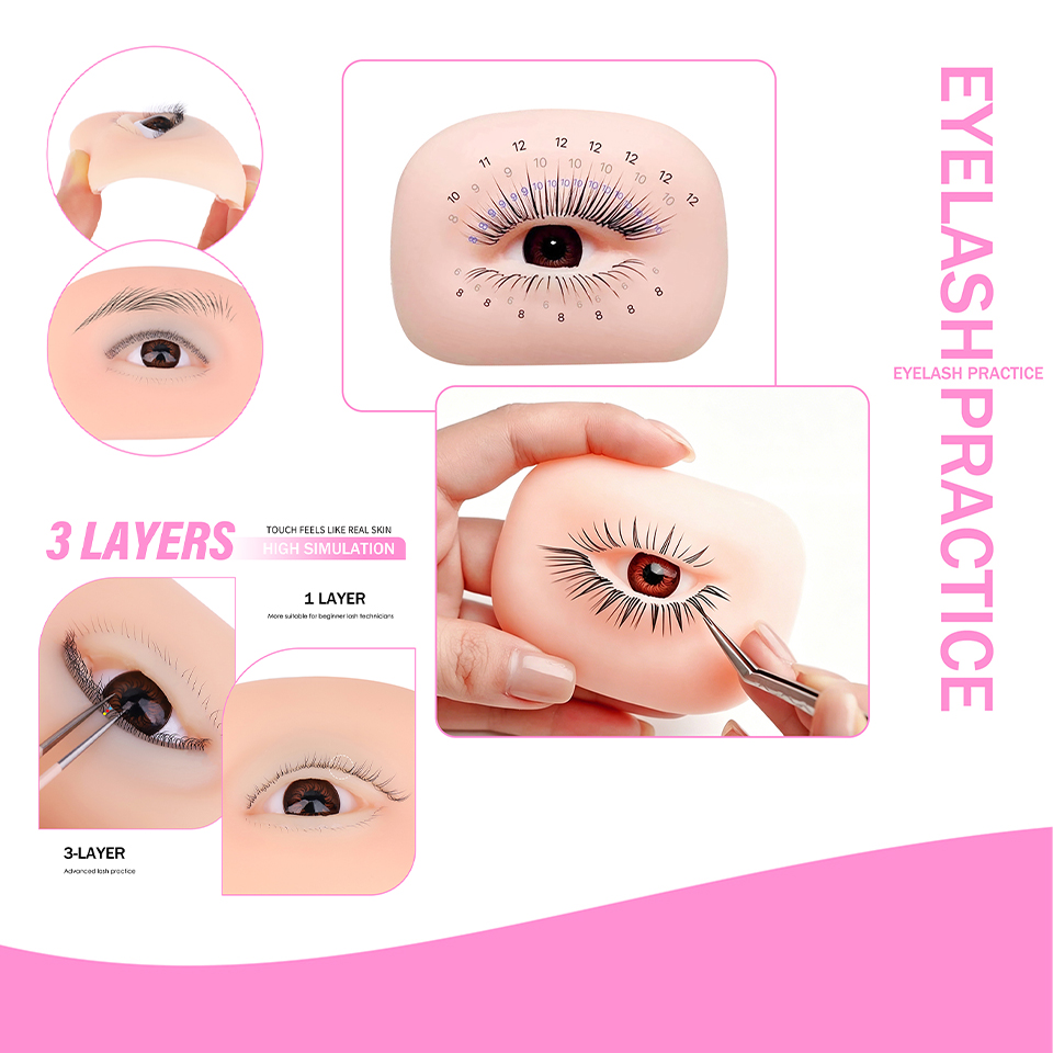 3-warstwowe rzęsy wielokrotneg – Eyelash Extension Doll Eye recenzja i cena