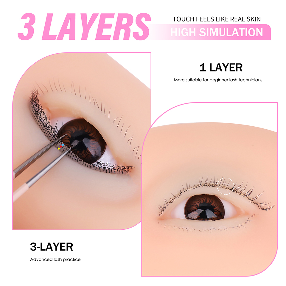 3-warstwowe rzęsy wielokrotneg – Eyelash Extension Doll Eye recenzja i cena