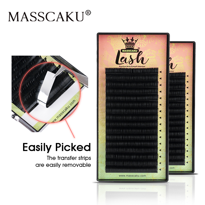 MASSCAKU Wszystkie Rozmiary 1  – Eyelash Extension Natural Classic recenzja i cena