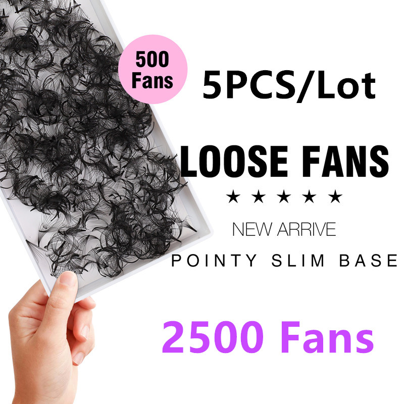 TDANCE 2500 Loose Fans Pointy  – Eyelash Extension Medium recenzja i cena