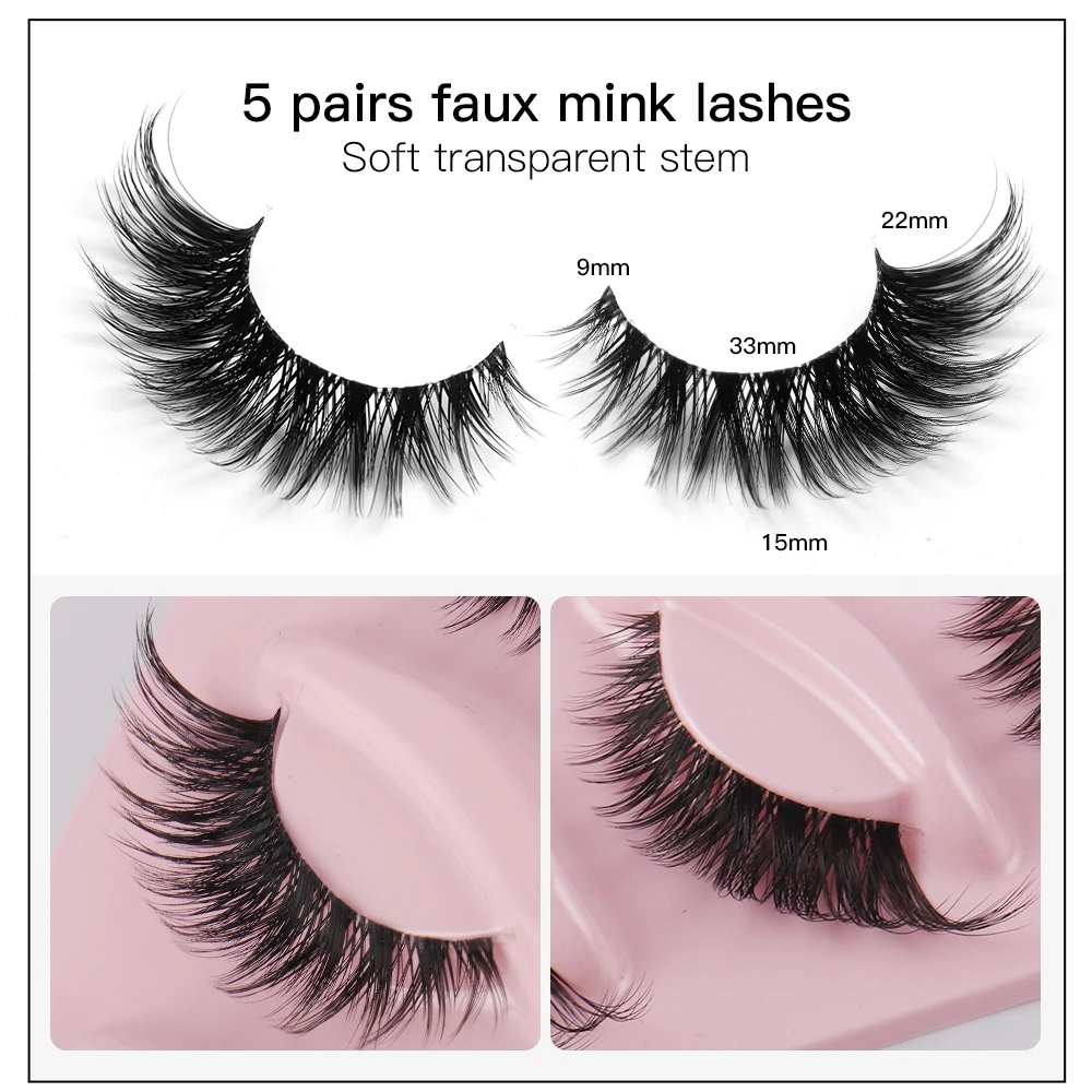 Sztuczne rzęsy Cat Eye 5 par 3 – Eyelash Extension Cat Eye recenzja i cena
