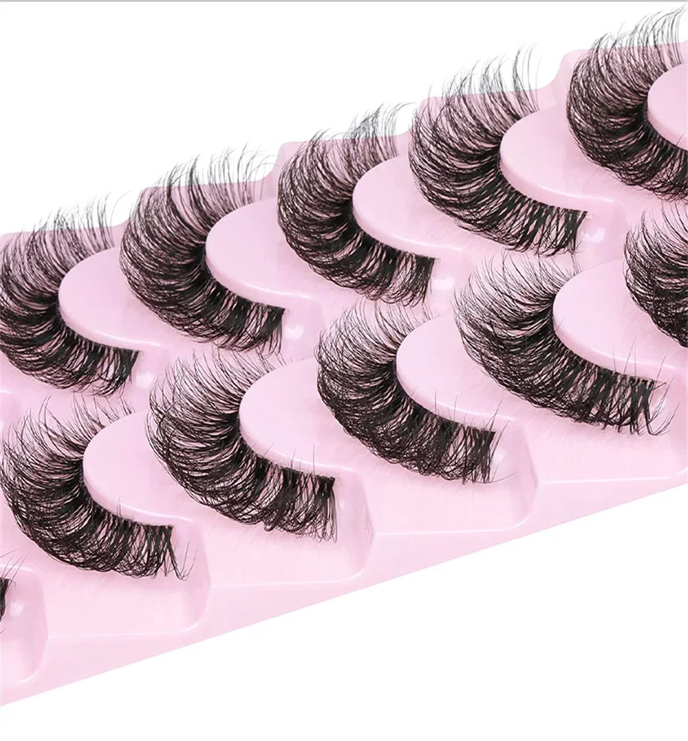 10 par sztucznych rzęs 6D, sup – Eyelash Extension Cat Eye Wispy recenzja i cena