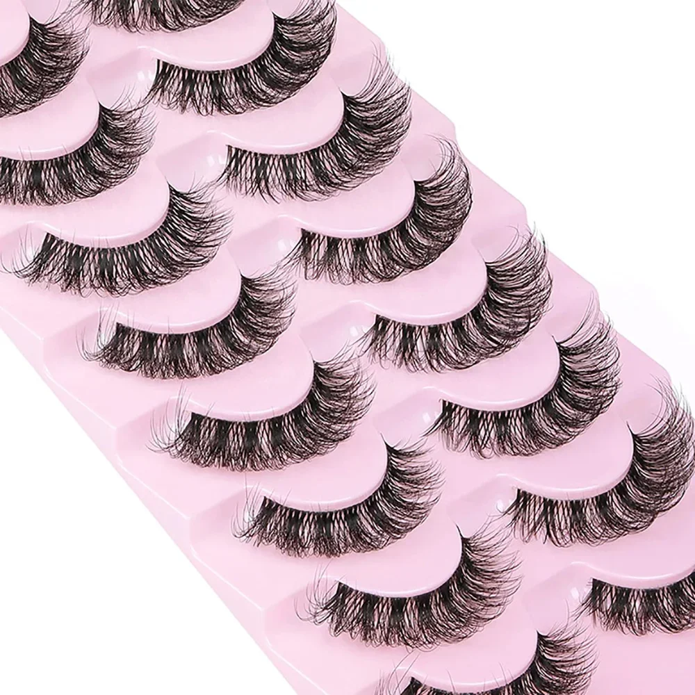 10 par sztucznych rzęs 6D, sup – Eyelash Extension Cat Eye Wispy recenzja i cena