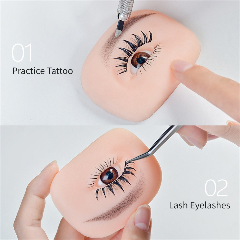 Głowa treningowa do ćwiczeń pr – Eyelash Extension Doll Eye recenzja i cena