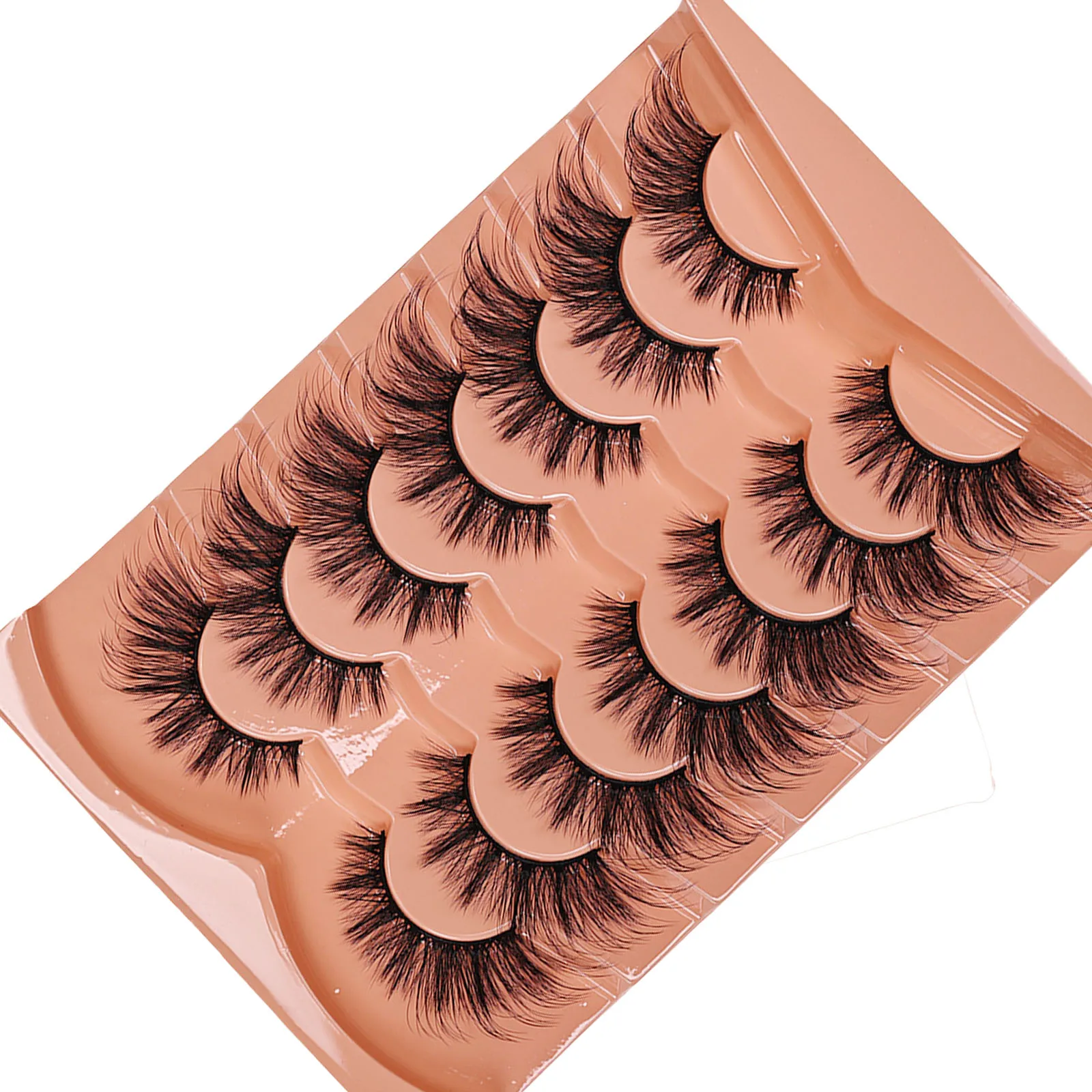 7 par rzęs typu kocie oko, nat – Eyelash Extension Cat Eye Wispy recenzja i cena