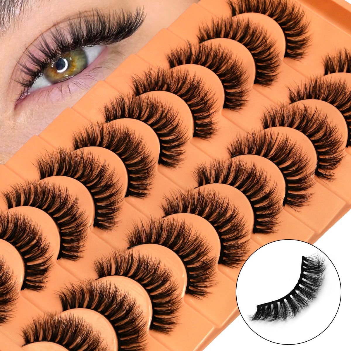 10 Par Rzęs 6D Sztuczne Rzęsy  – Faux Mink Lash recenzja i cena