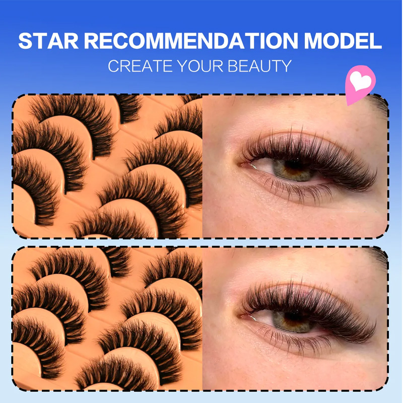 10 Par Rzęs 6D Sztuczne Rzęsy  – Faux Mink Lash recenzja i cena