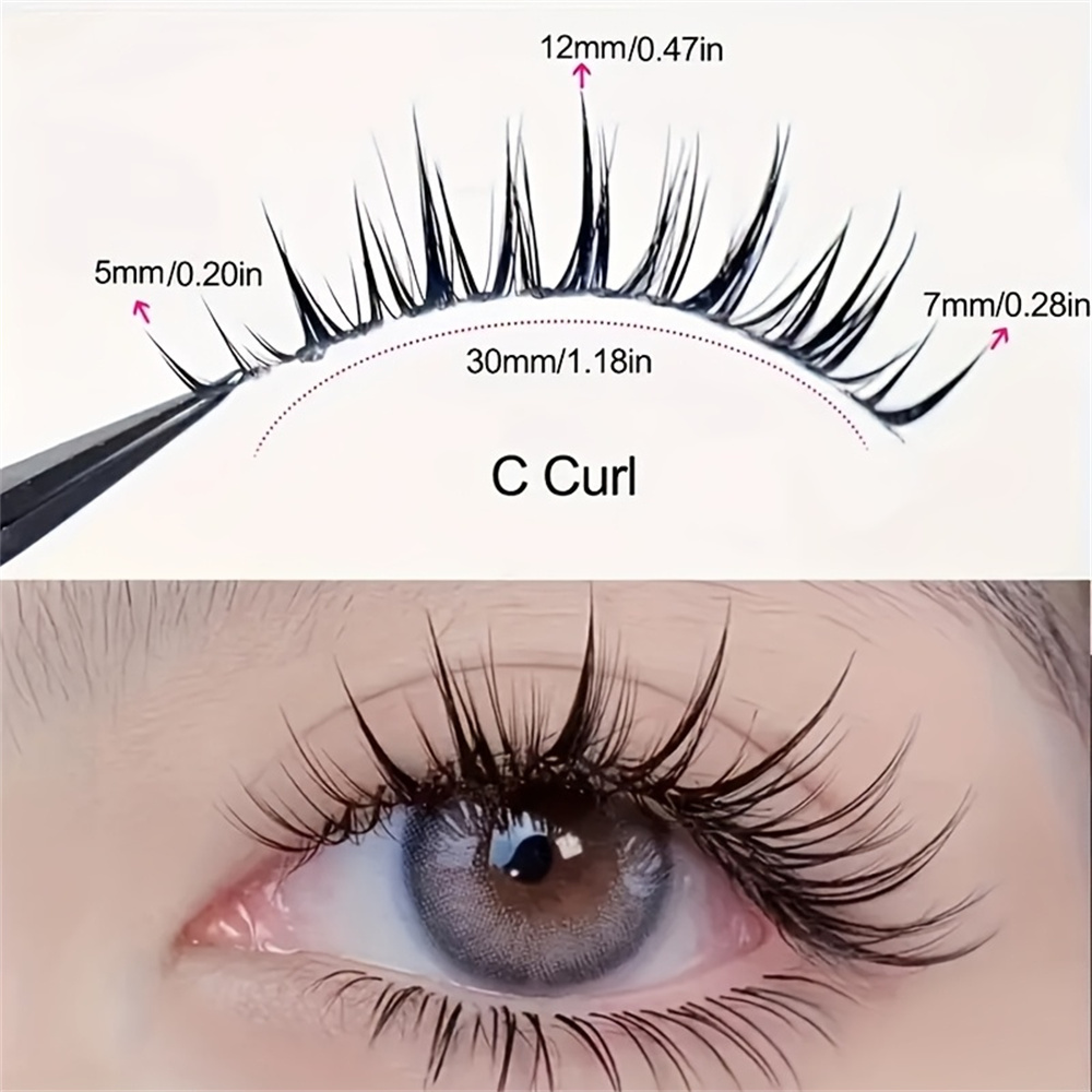 5 par sztucznych rzęs w stylu  – Eyelash Extension Cat Eye recenzja i cena