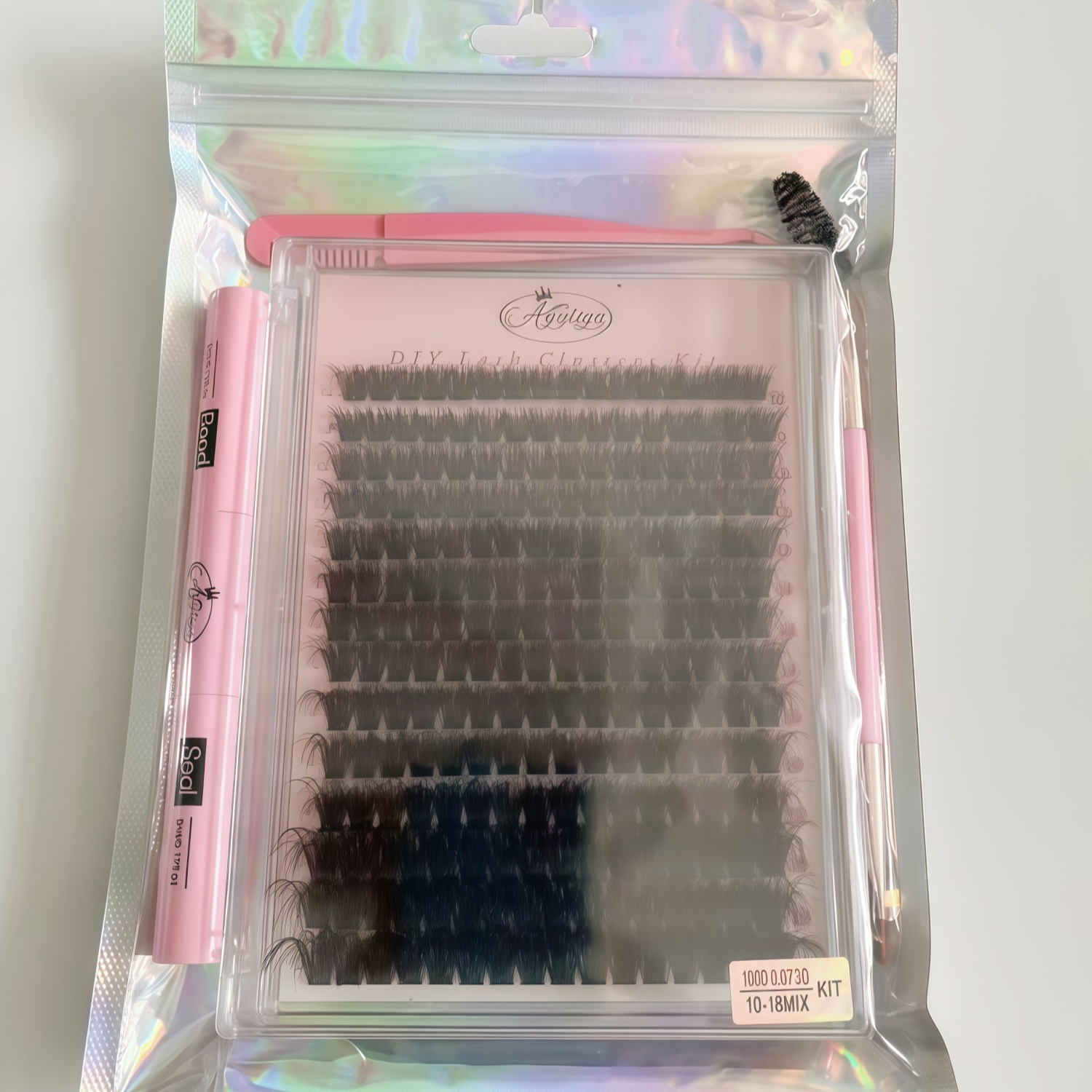 Zestaw Kępek Rzęs 100D, Efekt  – Eyelash Extension Wispy recenzja i cena