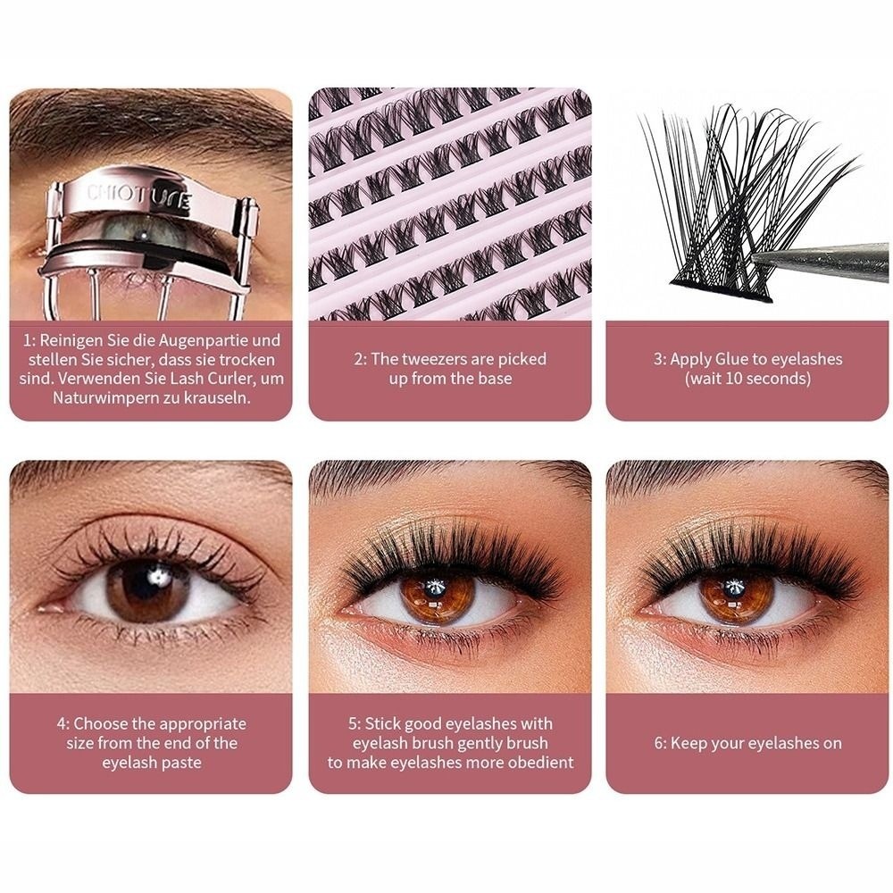 Wysokiej jakości rzęsy do klej – Eyelash Extension Wispy recenzja i cena