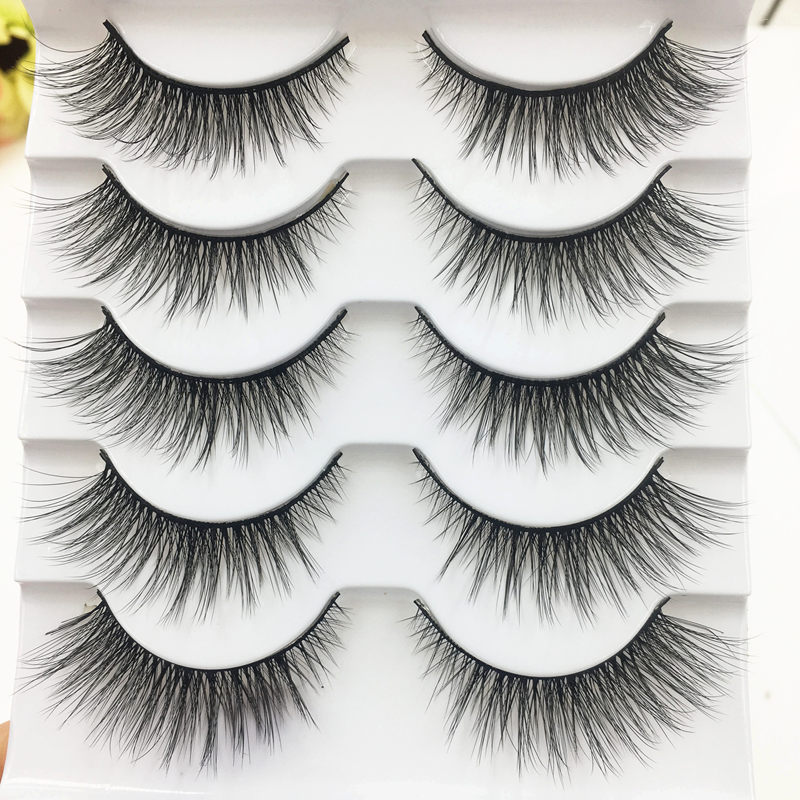 Nowe 5 par miękkich i gęstych  – Eyelash Extension Doll Eye recenzja i cena