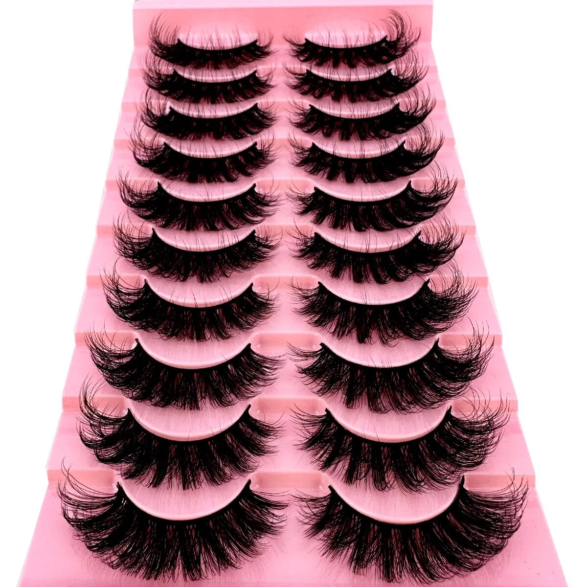 Nowe 10 par kocie oko rzęs, pu – Eyelash Extension Cat Eye recenzja i cena