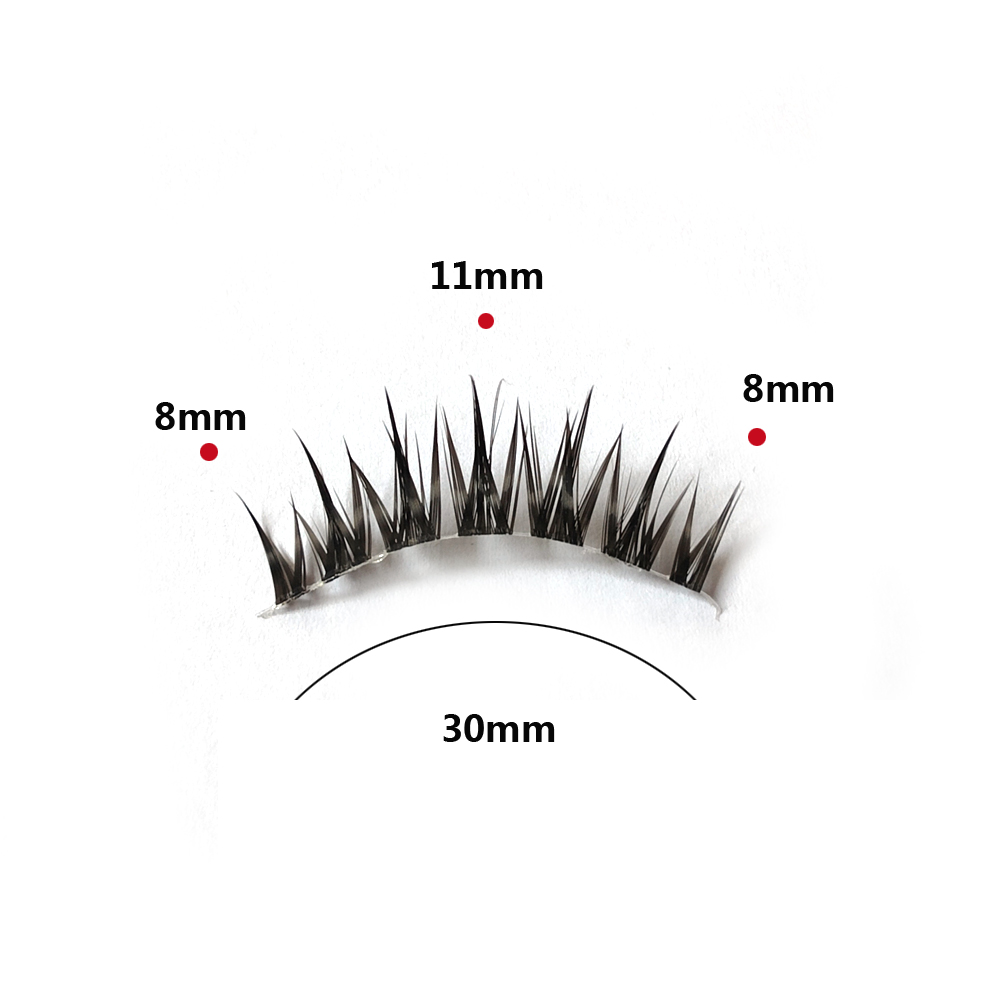 5 par naturalne sztuczne rzęsy – Eyelash Extension Cat Eye Wispy recenzja i cena