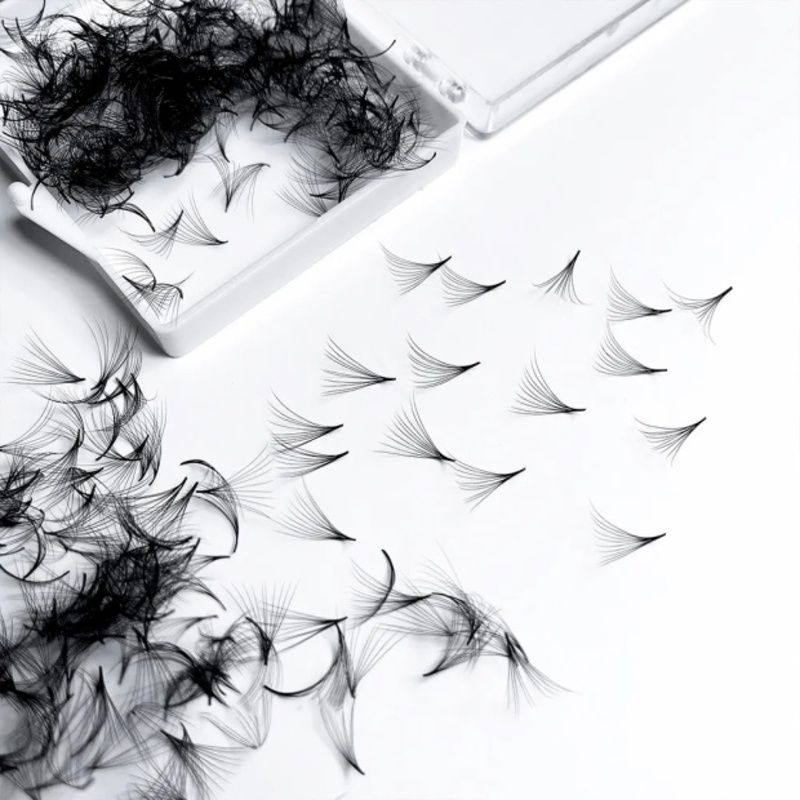 500 Ręcznie Robionych Luźnych  – Eyelash Extension Medium recenzja i cena