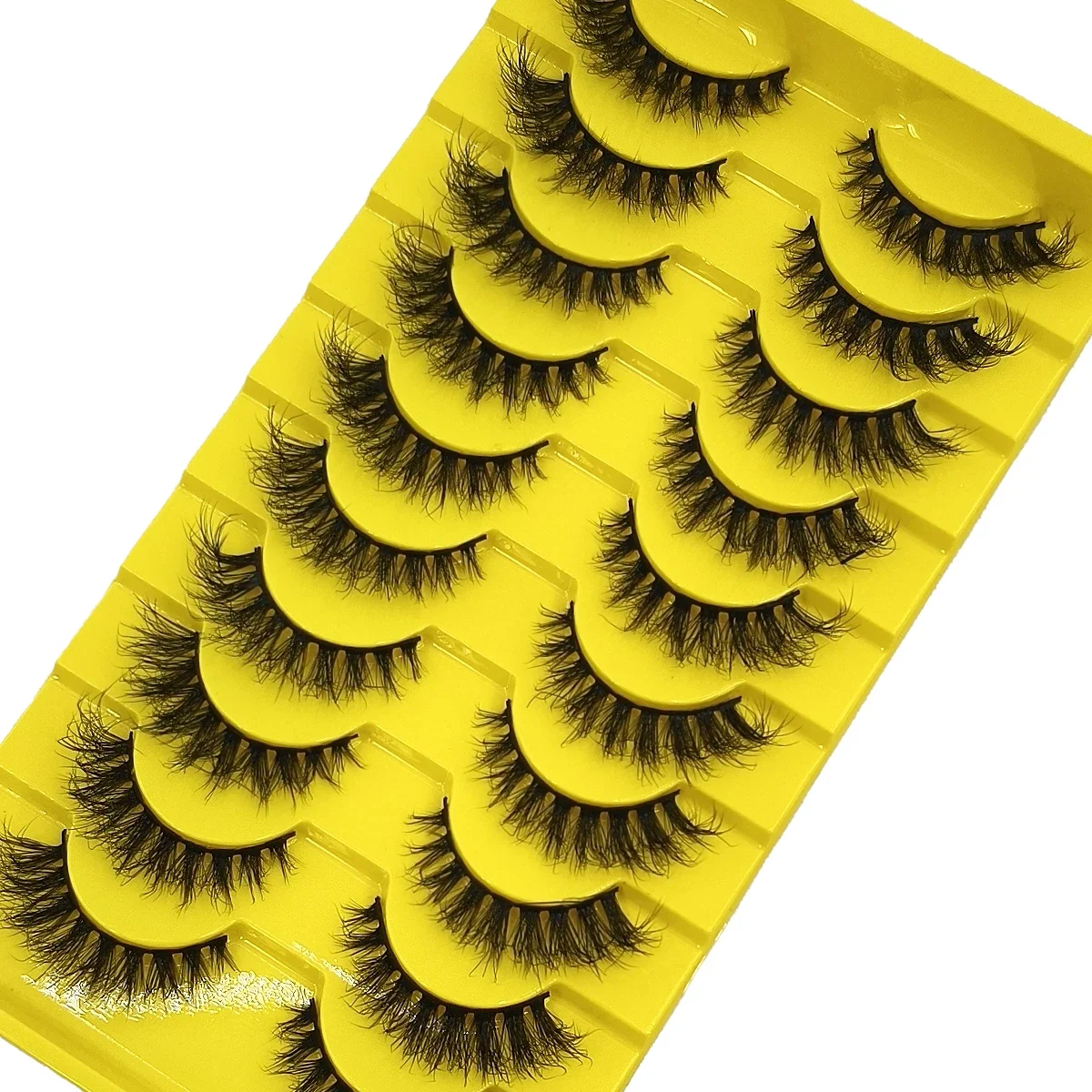 HBZGTLAD Nowe rzęsy 3D Wispy,  – Eyelash Extension Cat Eye Wispy recenzja i cena