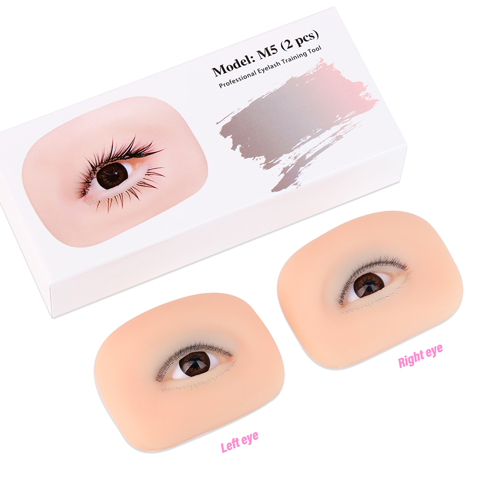 Model oczu z 3 warstwami rzęs  – Eyelash Extension Doll Eye recenzja i cena