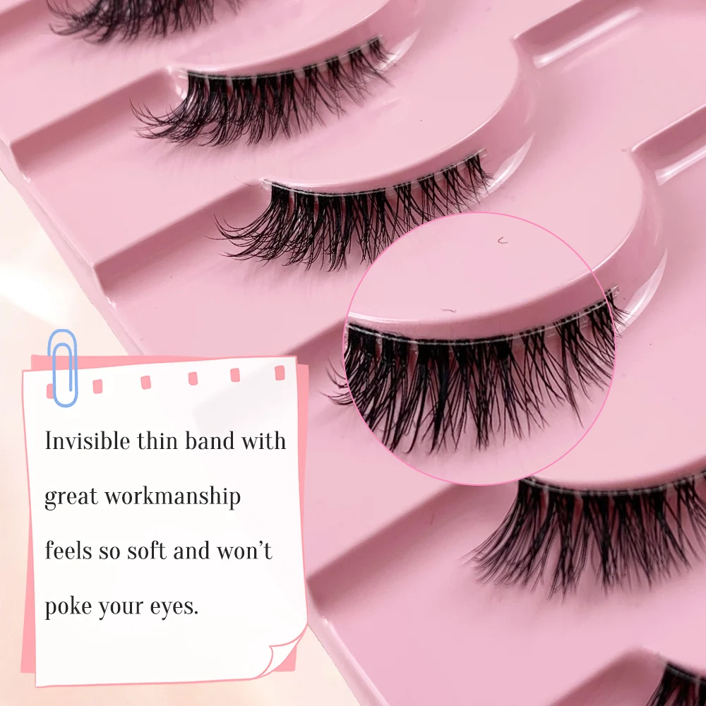 AMSDCN 10 par 3D syntetycznych – Eyelash Extension Medium recenzja i cena