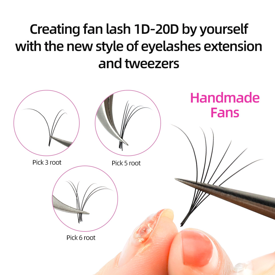AGUUD 10 Opakowań/Zestaw Matow – Eyelash Extension Natural Classic recenzja i cena