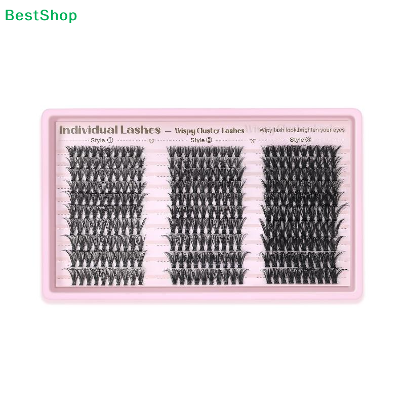 ✂ Kępki rzęs do przedłużania,  – Eyelash Extension Wispy recenzja i cena